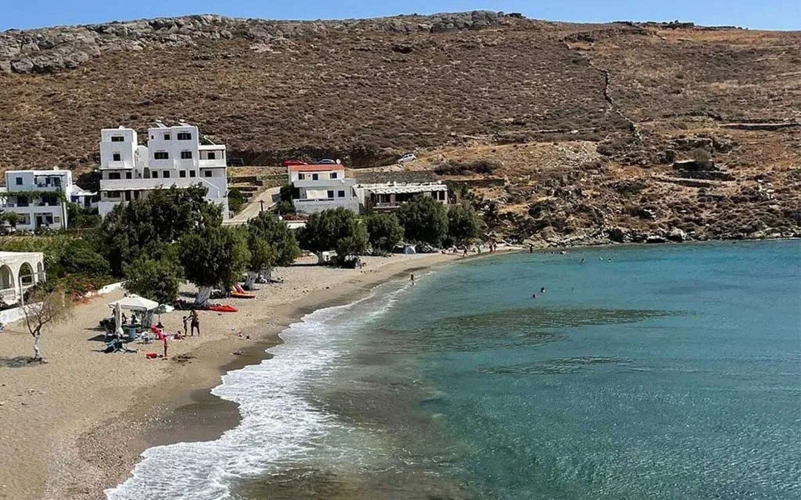 Lefkes Beach