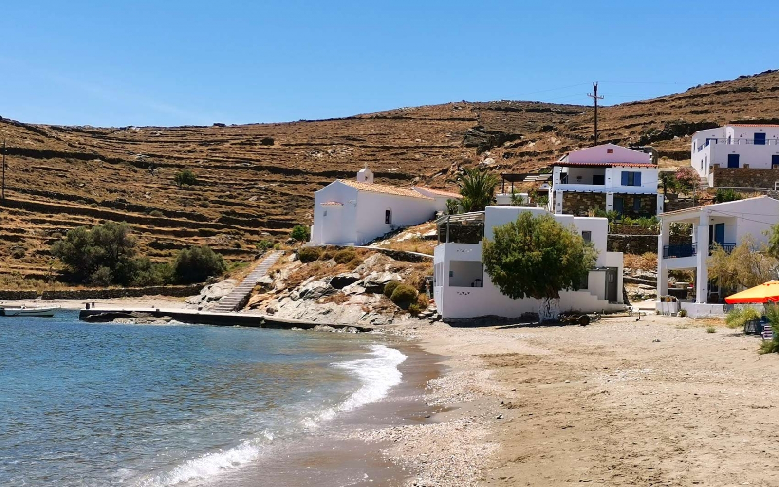 Lefkes Beach